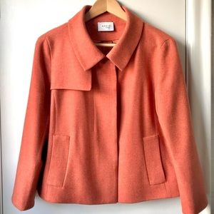 Akris Punto Coral Wool Blend Jacket